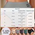 thumbnail image 3 of Blmnix Women Underwear High Waisted Tummy Control Butt Lifting Panties Seamless G String Beige Underwear Women Pack,S, 3 of 4