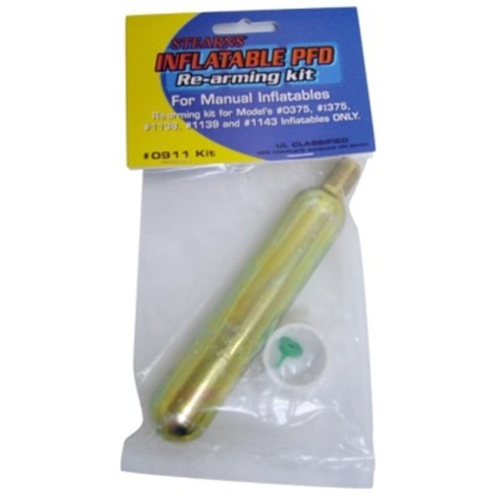 33 Gram CO2 Cylinder-Inflatable Rearm Kit (Adult Universal, KIT), This item  is not for sale in Catalina Island By Mustang Survival