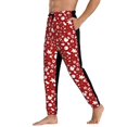 thumbnail image 3 of Kdxio Red Christmas Cheer. Pattern Joggers,Sweatpants for Men with Pockets-XX-Large, 3 of 5