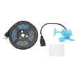 thumbnail image 2 of Tira de luz LED USB impermeable IP65 de 3 metros ANGGREK con turbina eólica, 2 of 8
