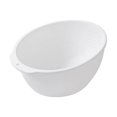 thumbnail image 2 of Canasta doble de drenaje de plástico grado alimenticio | Organizador de filtro grande para fregadero de cocina | Contenedor colador para verduras y frutas | Durable y ligero | 1 pieza blanca, 2 of 6
