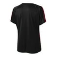 thumbnail image 6 of Sport-Tek Tee (LST351) Black/True Red, XL, 6 of 6