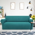 thumbnail image 1 of PiccoCasa Stretch Sofa Slipcover Washable Furniture Covers for Dogs Peacock Blue Large, 1 of 7