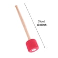 thumbnail image 3 of Mazo de tambor Mallet Perfecl Decoración de Jardín DIY Rojo 33cm, 3 of 8