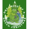 thumbnail image 2 of Men's The Muppets Dreaming of a Green Christmas Sweatshirt Kelly Green 3X Large, 2 of 4