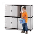thumbnail image 2 of Stacking Lockable Lockers -  Double Stack - Black, 2 of 7