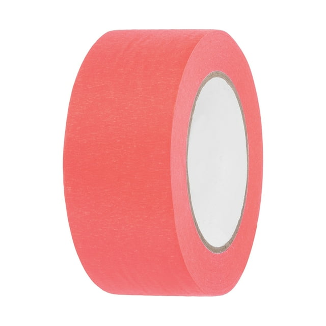 2" x 54.5 Yard Colorful Masking Tape Crepe Paper Masking Tape, Pink