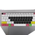 thumbnail image 2 of Keyboard Cover Laptop Waterproof Dustproof Keyboard Silicone Film Replacement cover keyboard silicone for Macbook Air, Colorful Black, 2 of 7