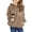 Khaki, variant on jjayotai Toddler Grils Fleece Outwear Boys Zipper Thick Kids Warm Hooded Coat White 8-9 Years