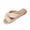 Khaki, variant on Womens Platform Espadrilles Sandals Twist Open Toe Slip On Slides Summer Beach Shoes Orange 9
