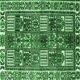 thumbnail image 1 of Ahgly Company Indoor Square Persian Emerald Green Traditional Area Rugs, 7' Square, 1 of 4