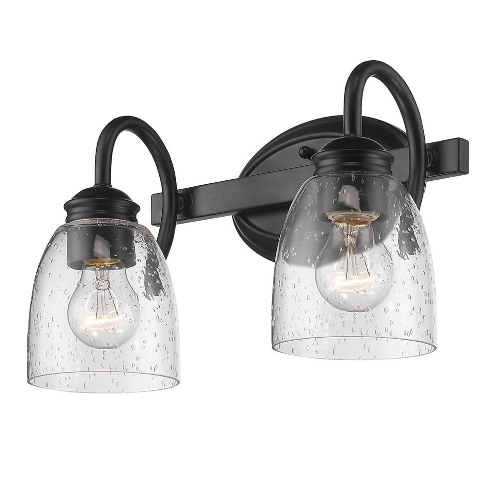 2 Light Bathroom Light Fixture in Sturdy Style 8.5 inches High By 13.88 inches Wide Bailey Street Home 170-Bel-2320066