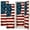 Color 3, variant on Patriotic 2 Pcs School Locker Magnetic Wallpaper 12" x 36" Patriotic Stars Stripes Abstract Paint Splatter Red White Blue Reusable Removable Locker Accessories Back to School Supplies for Classroom