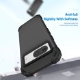 thumbnail image 6 of Mantto for Google Pixel 8 Case, 3 in 1 Heavy Duty Rugged Hybrid Anti Slip Shockproof Hard PC Cover Soft Silicone Bumper Non-Slip Protective Phone Case Cover for Google Pixel 8, Black, 6 of 7