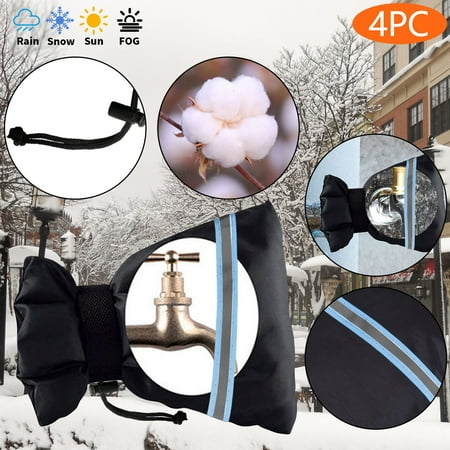 

lulshou Reusable Faucet Cover with Reflective Tape for Winter Outdoor