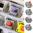 thumbnail image 2 of 5pins Linear Switch SP-Star Meteor 57g 67g Force Linear Tactile Aixs For Mechanical Keyboard Switches 10 Piece/Set 4, 2 of 4