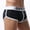 Black, variant on MSJUHEG Mens Underwear Boxer Briefs Men Underwear Shorts Solid Underpants Pouch Soft Cotton Briefs Panties Mens Boxer Briefs Black 2Xl