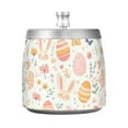 thumbnail image 7 of Yayeee Ashtray with Lid for Cigarette Smokeless Stainless Steel Home Ash Holder, Pink Easter Eggs, 7 of 7