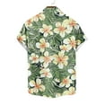 thumbnail image 6 of Cllios Hawaiian Shirts for Men Big and Tall Tropical Graphic Holiday Tops Loose Fit Cuban Collared Short Sleeve T-shirts Cotton Button Down Bowling Shirts S-4XL, 6 of 6