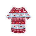 thumbnail image 6 of Christmas Dog Pajamas Xmas Pet Pjs with Snowman Elk Patterns Christmas Dog Onesie Jumpsuits Jammies Clothes Stretchy Shirts Comfy Outfit Costume Apparel for Small Medium Large Dogs, 6 of 6