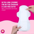 thumbnail image 6 of Flo Here We Flo Megapack Of Organic Bamboo Day Ultra Absorbent Pads With Wings, 6 of 6