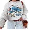 thumbnail image 4 of 90s Sea Animals Sweatshirt for Men and Women, Vintage Ocean Wildlife Crewneck, Sizes S-3XL, 4 of 6