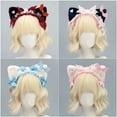 thumbnail image 5 of FENOHREFE Kitten Headbands Cosplay Bows Wing Cats Ear Hairbands Headwear Makeup Washing Face Hairbands Birthday Party, 5 of 7
