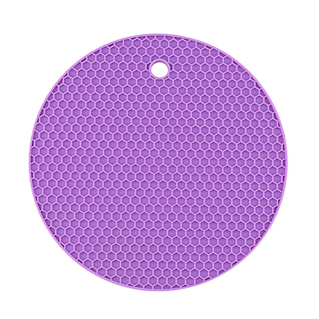 Grand Ensemble de Table à Manger Ronde pour 4 36 Tapis de Table Ronds Ensemble de Table 4 Tapis de Table Ronds Tapis de Table Colorés Tapis de Table en Silicone - pour Casseroles et Poêles Chaudes, Dessous de Plat en Silicone Résistant à la Chaleur pour Chaudes