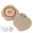thumbnail image 3 of 2024 Wooden Portable Teeth Storage Box Children Kid Baby Tooth Box Organizer Keepsake Gift, 3 of 5