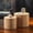 Light Oak, variant on YWEN Nesting Round Coffee Table Set of 2, Small Circle Accent End Table for Small Spaces, Wooden Center Table, Morden Drum Side Table for Living Room, Fully Assembled