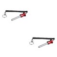 thumbnail image 2 of Transemion Universal Magnetic Weight Stack Pin for Versatile Fitness Training 10x80mm Red 2Set, 2 of 6