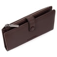 thumbnail image 4 of Billetera larga Montana West bifold vegana con bloqueo RFID 20x10 cm, 4 of 6