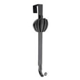 thumbnail image 1 of Haute Decor Adapt Adjustable Length Wreath Hanger with Removable Icon (Matte Black - Pumpkin) - Over The Door Wreath Holder - Use with or Without icon, 1 of 1
