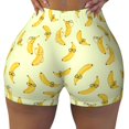thumbnail image 2 of Disketp Bananas for Scrunch Butt Workout Shorts Women Seamless Soft Smooth Gym Yoga Scrunch Active Shorts-Large, 2 of 8