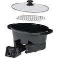 thumbnail image 3 of Multicooker 7QT Family Size, 5-in-1 Functions, Neat 'N Clean Technology, Slow Cook, Steam/Boil, Precision Roast, Sear/Saute, & Rice, 3 of 9