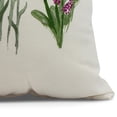 thumbnail image 2 of Simply Daisy, 26 x 26 inch,Flower Trio Decorative Pillow,Light Blue, 2 of 2