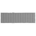 thumbnail image 4 of vidaXL Sun Lounger Cushion Grey, 4 of 6
