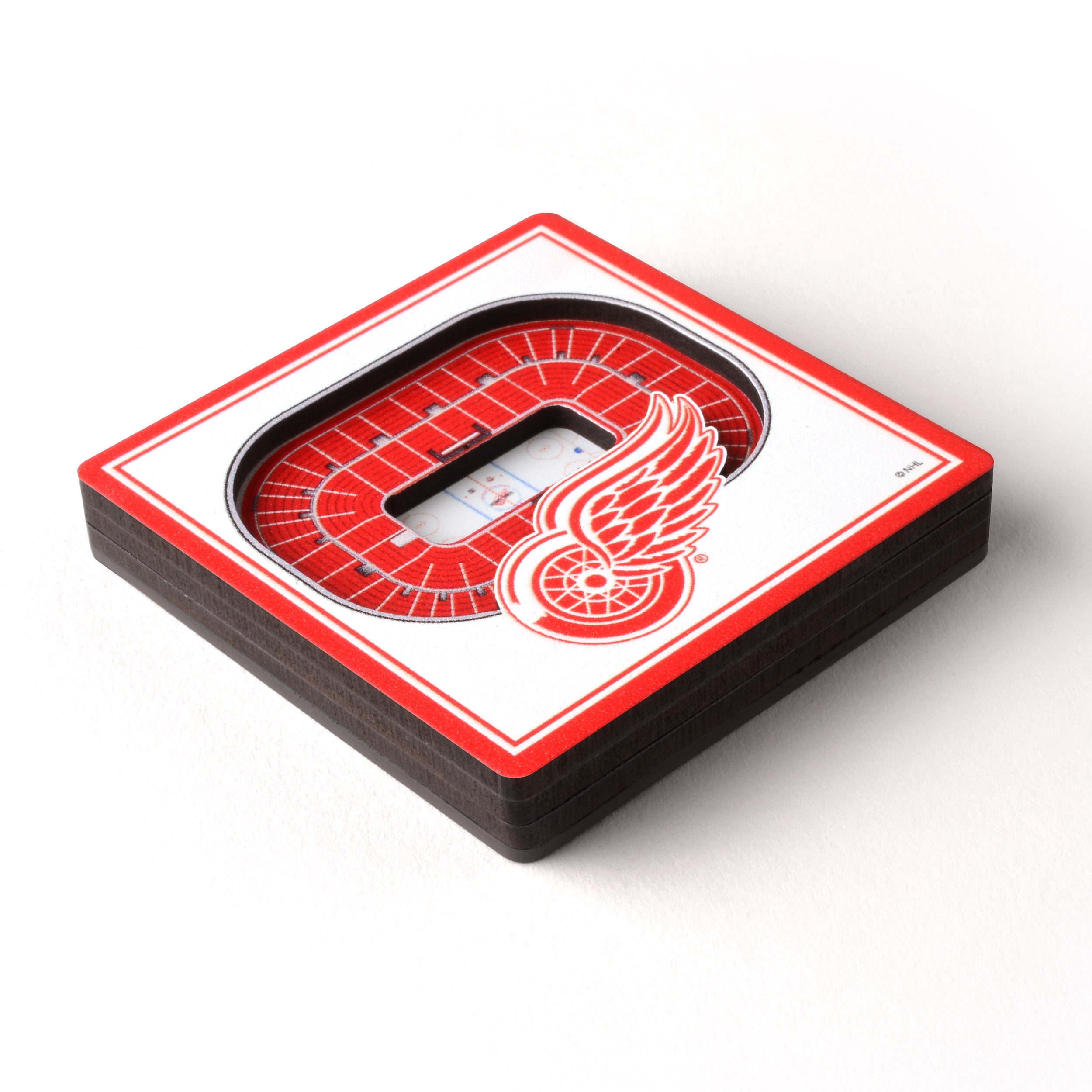YouTheFan NHL Detroit Red Wings 3D StadiumView Magnet