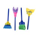 thumbnail image 4 of Coofit 34PCS Sponge Painting Brush Kit Cute DIY Sponge Drawing Paint Tool Art Supply, 4 of 7