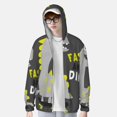 thumbnail image 2 of Kdxio Cute Dinosaur Skate Print Women Men Sun Protection UPF 50+ Jackets Zip Up Long Sleeve Hoodie Hiking Lightweight with Pockets, 2 of 7