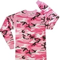 thumbnail image 1 of Rothco T-Shirt à Manches Longues Camouflage Coloré - Camouflage Rose, 1 of 1
