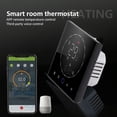 thumbnail image 4 of BIMZUC Wireless Smart Thermostat for Home Programmable Wall Mounted Boiler Thermostat AC95-240V Square Black LED Screen, 4 of 9