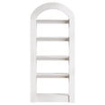 thumbnail image 5 of Fnova 5-Tier Arch-Shaped Storage Shelf Unit, Modern Open Display with Anti-Tip Kit for Living Room Bedroom Home Office, 5 of 11
