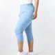 thumbnail image 5 of Pantalones de Yoga de Tamaño Más Grande para las Mujeres 3x Capri de Longitud de Color Sólido, Pantalones de Fitness Casuales de Cintura Elástica para el Verano, 5 of 8