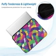 thumbnail image 2 of FORMRS 13"-13.3" Laptop Sleeve Protective Case Soft Carrying Quilted Computer Bag Cover, Colorful Plaid, 2 of 7