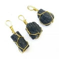 thumbnail image 5 of K-KED 3pcs Natural Black Tourmaline Crystal Pendant Necklace Healing Stone Reiki, 5 of 7