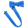 thumbnail image 2 of Hold'Em Bow Tie For Mens Boys and Baby Satin look Solid Color Adjustable Pre-tied, 2 of 2