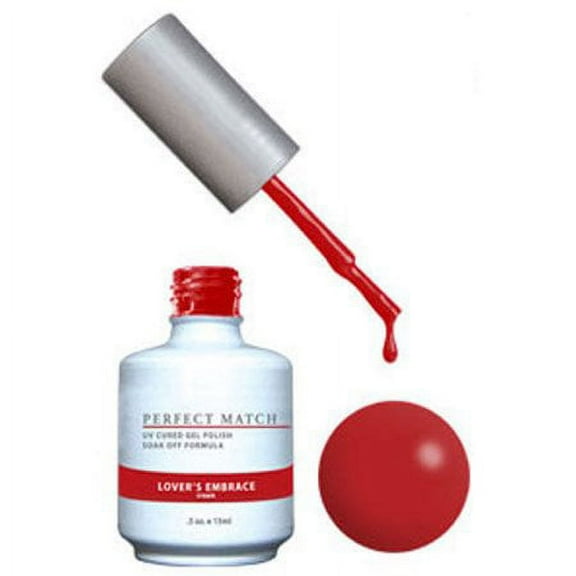 LECHAT Perfect Match Pair of Soak off Gel   Matching Nail Polish - PMS92 Lover's Embrace