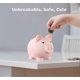 thumbnail image 2 of Piggy Bank, Unbreakable Plastic Money Bank, Coin Bank For Girls And Boys, Medium Size Piggy Banks, 2 of 5