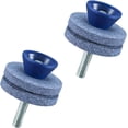 thumbnail image 1 of 2 afiladores Cuchilla de cortacésped de doble capa, resistente al desgaste Adecuado para la mayoría de los taladros eléctricos o taladros de mano profesionales Accesorio de taladro de lima rotatoria LingWen 8390615948258, 1 of 1